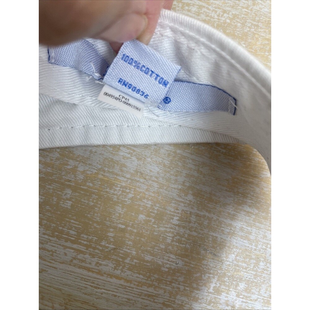 Grey Goose Vodka Promotional Sun Visor Hat White Adjustable - Picture 8 of 8